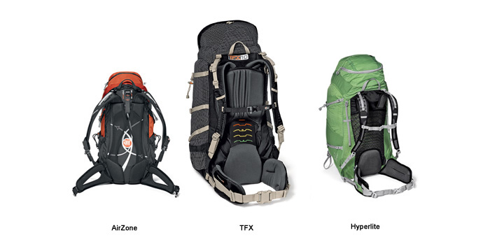 Lowe Alpine Technologie: AirZone, TFX en CROSSvent