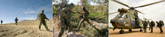 Militaire rugzakken